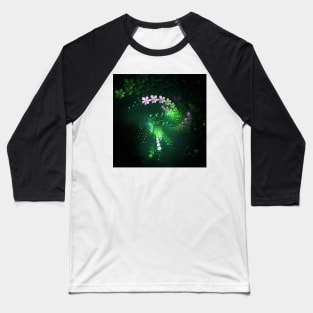 Flower fireworks Baseball T-Shirt